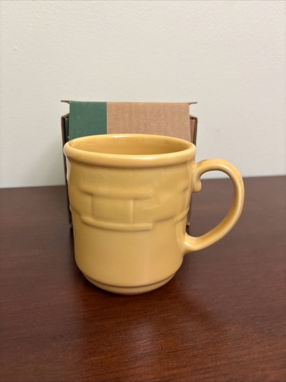 BUTTERNUT Woven Traditions Coffee Mug by LONGABERGER POTTERY